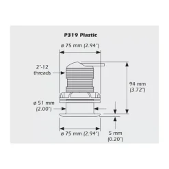 Sale P319 pour GARMIN 8 broches Sondeurs De Pêche·Accessoires Sondeur