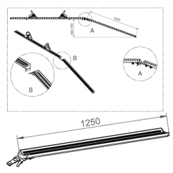 Online Trigo-Van Rampe d'accès | 1250 mm Porte Vélos·Accessoires Porte-Vélos