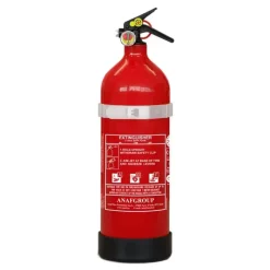 Best ANAF Extincteur ABF 2 kg | avec support et manomètre Lutte Incendie & Extincteur|Matériel De Sécurité Embarqué·Lutte Incendie & Extincteur