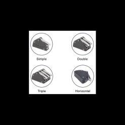 Bloqueur V-CAM 611 ø 6 Taquet, Bloqueur & Chaumard·Bloqueur & Coinceur