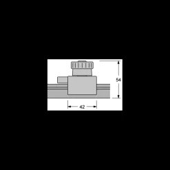 New Butée à Piston 4 Race Taille 100 Rail & Chariot·Pièce Détachée Pour Rail