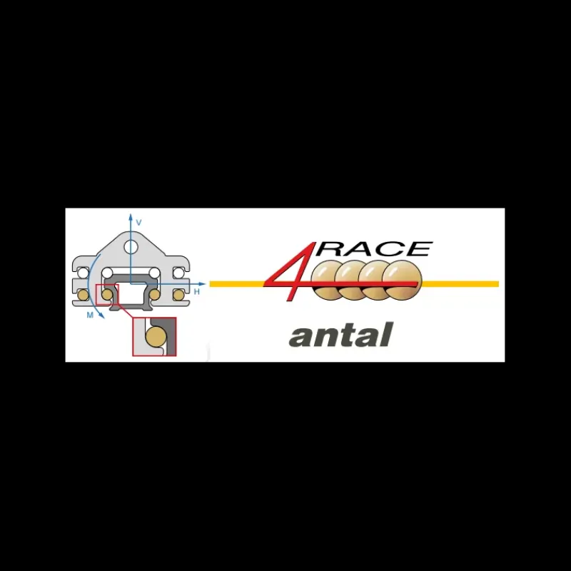 Chariot avale-tout 4 Race T100 1:1*Antal Best
