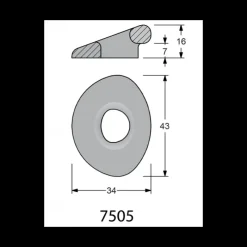 Pad-Eye pour Dyneema*Antal