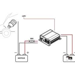 Chargeur booster DCDC 60A*ANTARION New
