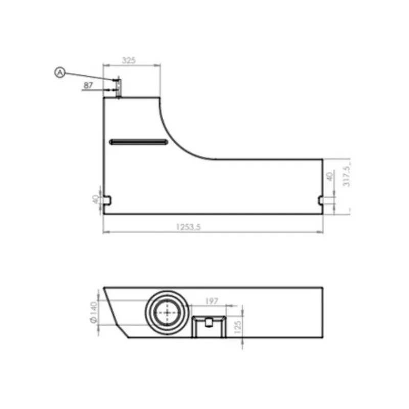 Online Réservoir eau propre 112 L | Ducato X250 X290 Fiat Ducato / Boxer / Jumper|Réservoir D'Eau·Réservoir Eau Propre