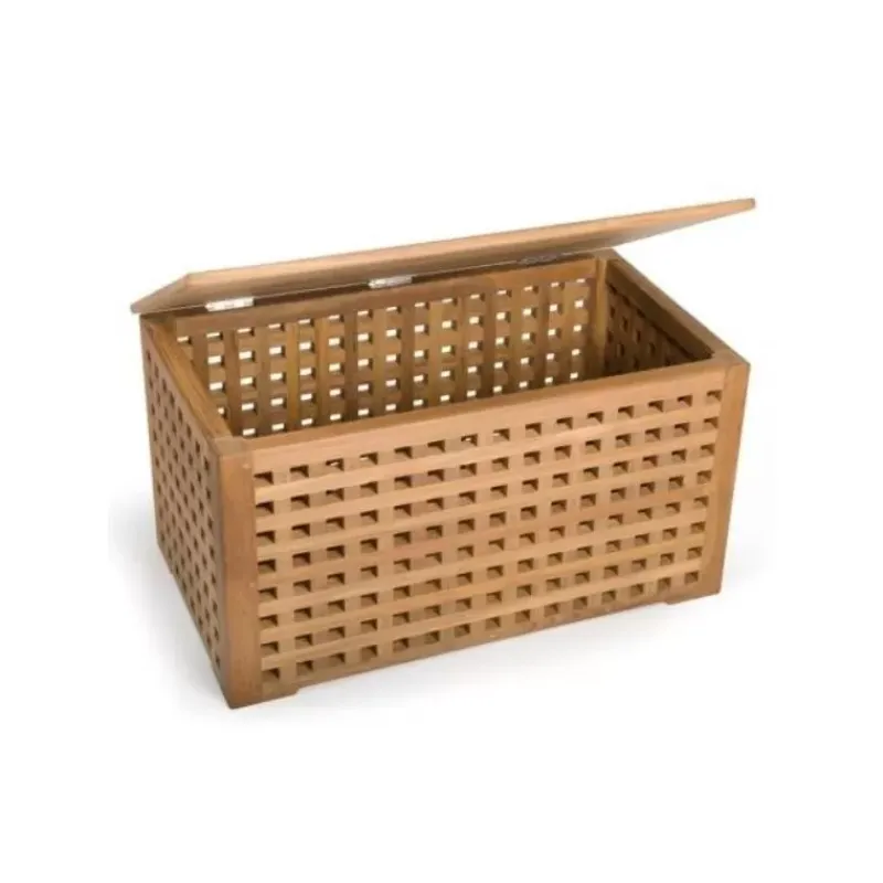 Sale ARC Coffre caillebotis teck massif 170 L Décoration Marine·Equipement Teck|Aménagement & Rangement·Boîte & Coffre De Rangement