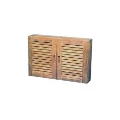 Armoire 2 portes en teck*ARC Marine