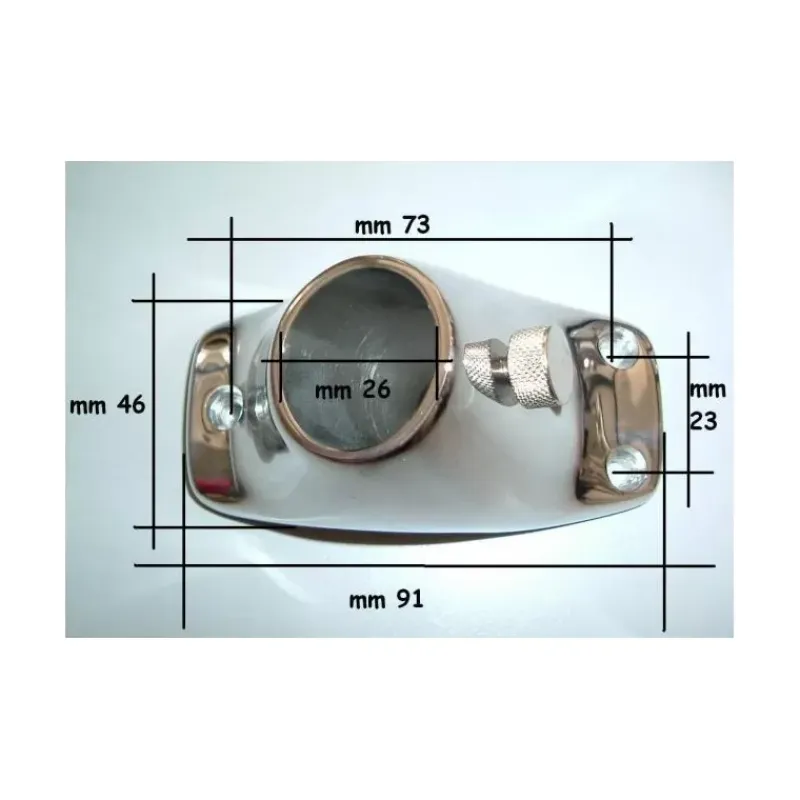Online Embase pour hampe ø 25 mm Accastillage De Pont·Hampe & Pavillon