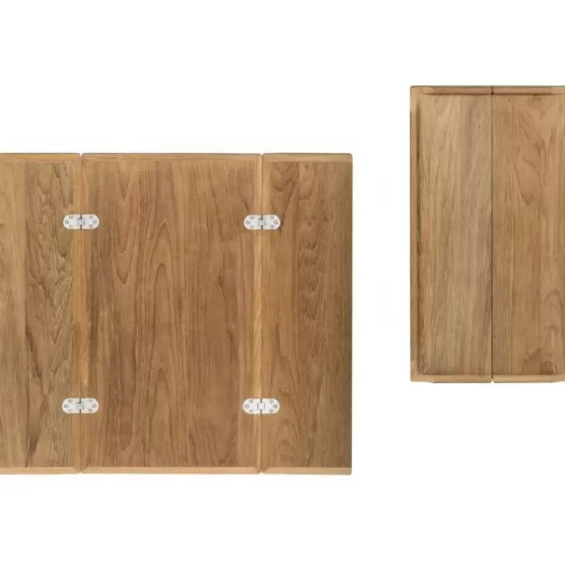 Plateau de table avec rebords en teck*ARC Marine