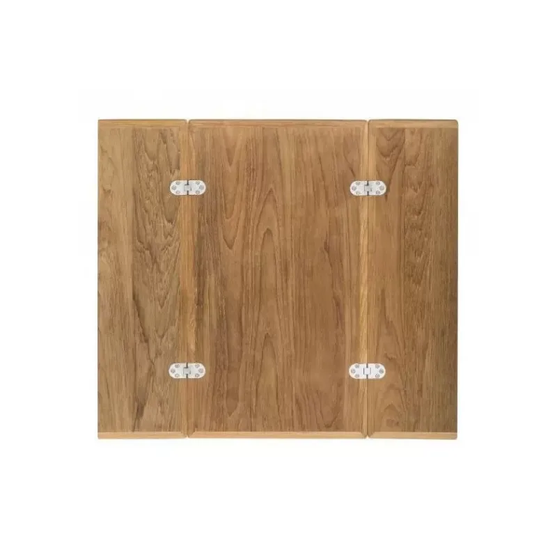 Plateau de table avec rebords en teck*ARC Marine
