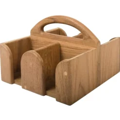 Clearance Porte gobelets teck Rangement·Etagère & Casier De Rangement|Aménagement & Rangement·Etagère, Équipet & Casier