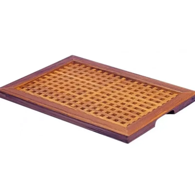 Sale ARC Plateau de service caillebotis teck Décoration Marine·Equipement Teck|Vaisselle & Ustensile De Cuisine·Equipement & Rangement Cuisine