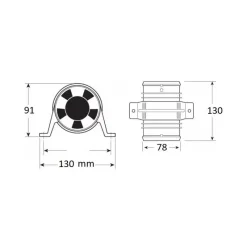 Best Turbo 3000 Equipement Moteur In-Bord·Ventilation