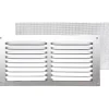 Sale Grille alu 200 x 100 mm | aération 42 cm² Grille & Aération·Grille D'Aération