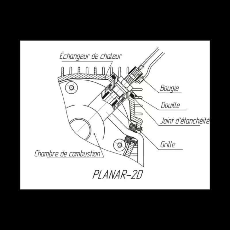 New Bague bougie de préchauffage Climatisation·Pièce Détachée Climatisation