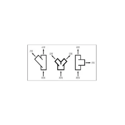 Raccord T Ø 90 mm*Autoterm Outlet