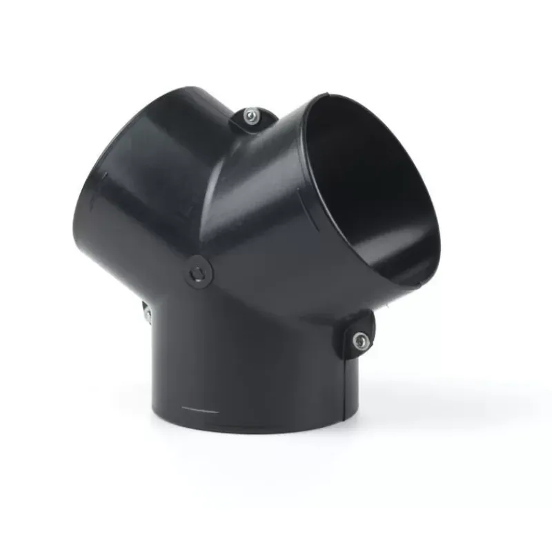 Hot Raccord Y Ø 75 mm Accessoire Pour Chauffage Et Combiné·Bouches Et Raccords De Gaines D'Air Chaud