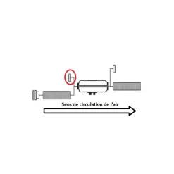 Discount Réducteur entrée AIR 4D Accessoire Pour Chauffage Et Combiné·Bouches Et Raccords De Gaines D'Air Chaud