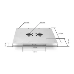 Support de montage plancher 4D*Autoterm Clearance