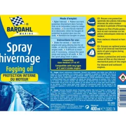 Spray d’hivernage tous moteur*BARDAHL