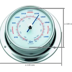 Best Regatta 100 Baromètre Instrument Météo·Baromètre, Thermomètre & Hygromètre