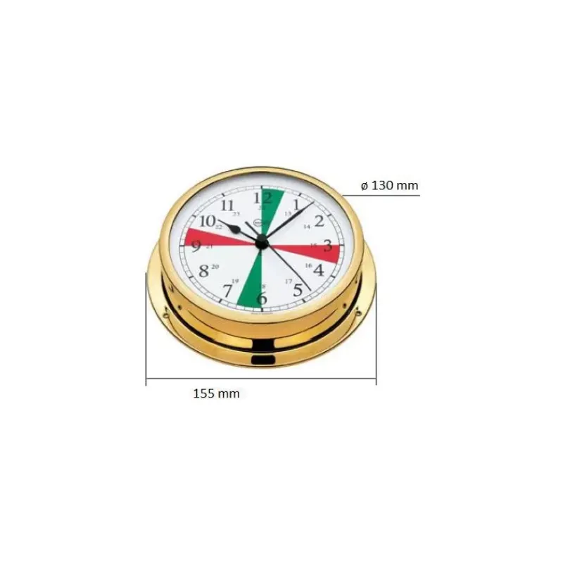 New Viking montre de bord ø 130 Instrument Météo·Pendule & Horloge