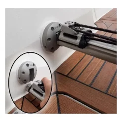 BARTON Barre d'écoute amovible Rail & Chariot·Rail Équipé