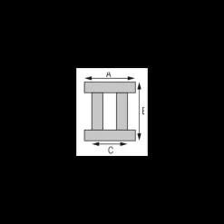 Sale BARTON Rail en I 19 mm Rail & Chariot·Rail & Chariot À Friction