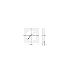 Clearance Cadre de finition integro simple Distribution & Protection·Interrupteur Ac/Dc (230V Et 12V)|Distribution & Protection·Prise Et Fiche Ac