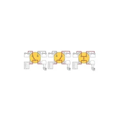 BLUE SEA Coupe-batterie Série E 4 Positions*Blue Sea Systems New