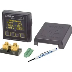 Sale BLUE SEA Moniteur M2 OLED DC avec état de charge Distribution & Protection·Contrôleur De Batterie & Indicateur De Charge|Distribution & Protection·Contrôleur De Batterie & Voltmètre