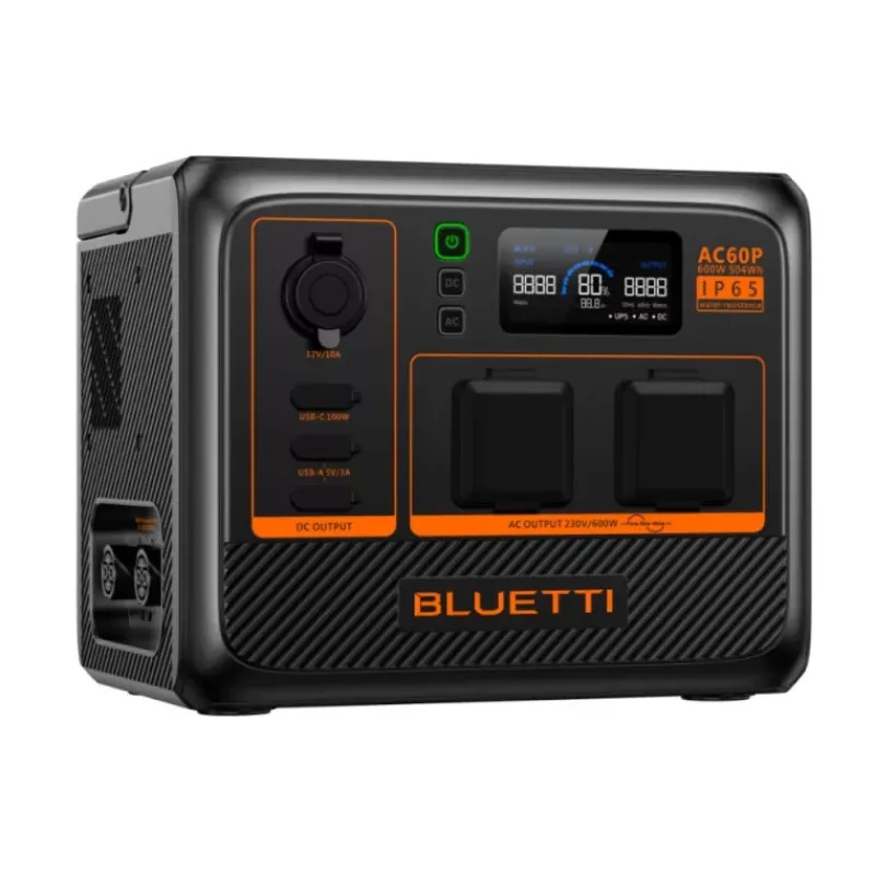 Outlet AC60P 504 Wh Electricité & Éclairage·Batterie Nomade & Groupe Électrogène Solaire|Batterie·Batterie Nomade Et Station D'Énergie