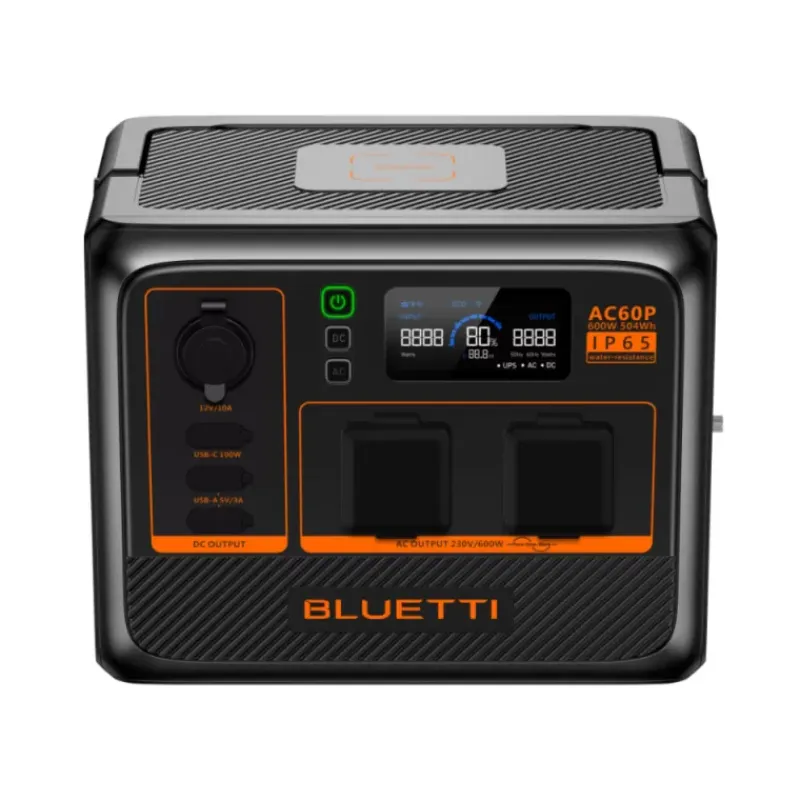 Outlet AC60P 504 Wh Electricité & Éclairage·Batterie Nomade & Groupe Électrogène Solaire|Batterie·Batterie Nomade Et Station D'Énergie