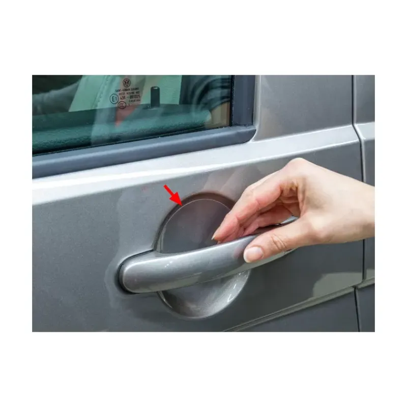 Discount Films de protection pour poignées de portes et hayon | VW T5 / T6 / T7 & Caddy 3 / 4 / 5 Vw T5 / T6|Accessoire Extérieur·Protection Seuil De Coffre