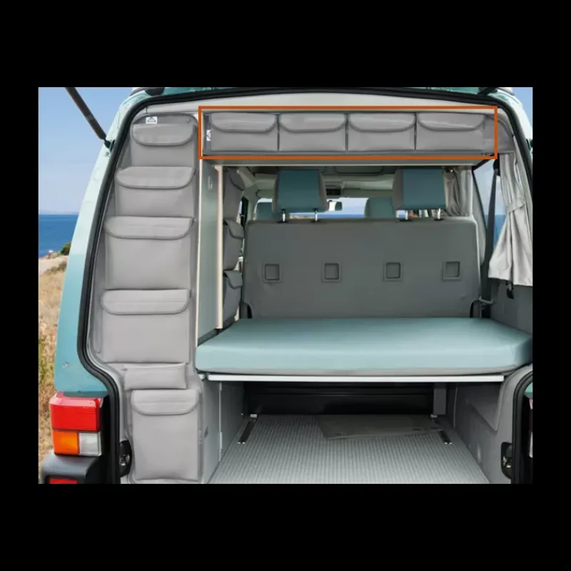 Pochettes horizontales pour hayon arrière | VW T4 California Coach Rangement·Rangement & Aménagement Textiles