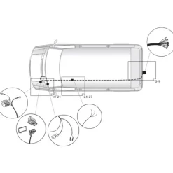 Outlet Faisceaux | VW T5/T6 Non Pré-équipé Vw T4|Attelage & Matériel Remorque·Faisceau D'Attelage