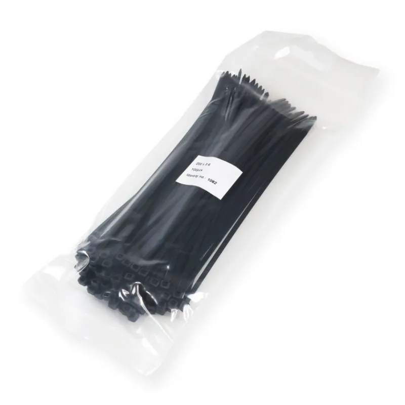 Lot de 100 rilsans | 4,8 x 200 mm*C Tie New