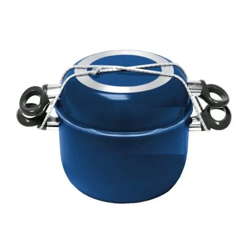 Online Batterie de cuisine 9 pièces bleue/noire Cuisine & Vaisselle·Ustensile De Cuisson & Batterie Cuisine|Ustensile De Cuisine & Vaisselle·Cuisson & Ustensile De Cuisson (Casserole, Poêle...)