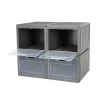 Hot boîte de rangement pliable x4 Aménagement & Rangement·Boîte & Coffre De Rangement|Aménagement & Rangement·Etagère, Équipet & Casier