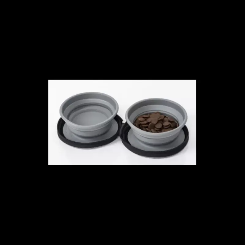 Outlet Lot de 2 gamelles pliables Lucy Chiens & Animaux|Vie En Plein Air·Pour Le Chien