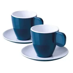 Hot Lot de 2 tasses à expresso mélamine Cuisine & Vaisselle·Quart, Tasse, Bol & Verre|Ustensile De Cuisine & Vaisselle·Bol, Tasse & Verre