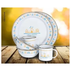 New Set 6 pièces Campfire Cuisine & Vaisselle·Vaisselle & Kit Vaisselle|Ustensile De Cuisine & Vaisselle·Set Vaisselle & Vaisselle