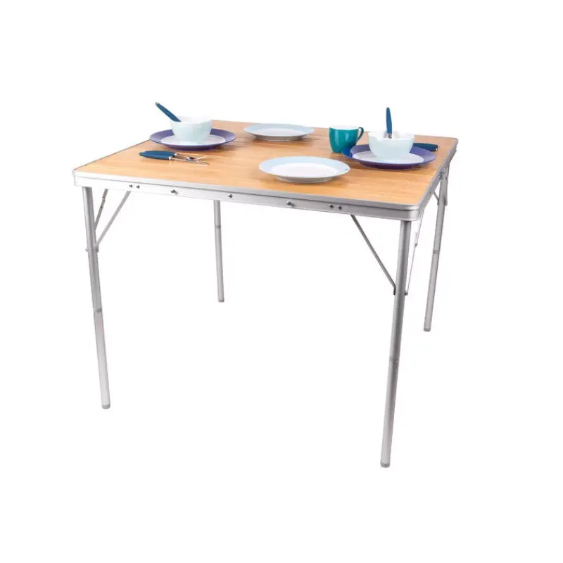 Table pliante en bambou 4-6 personnes*Camp4 Outlet