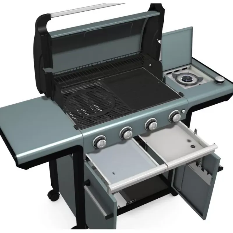 Barbecue Premium 4 S Cuisson·Barbecue Au Gaz|Barbecue & Réchaud Extérieur·Barbecue Au Gaz