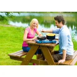 Hot Base Camp avec couvercle Cuisson·Réchaud|Barbecue & Réchaud Extérieur·Réchaud Gaz Nomade