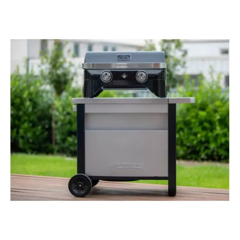 Chariot Deluxe pour plancha 2 brûleurs*Campingaz Discount
