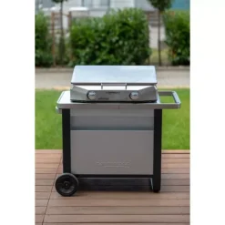 Chariot Deluxe pour plancha 2 brûleurs*Campingaz Discount