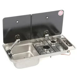 Best Combiné 2 feux | FL1401 et FL1402 Appareil De Cuisson Intérieur·Combiné Évier Gaz|Cuisson Intérieure, Réchaud Et Réchaud-Four·Réchaud Évier Gaz Combiné