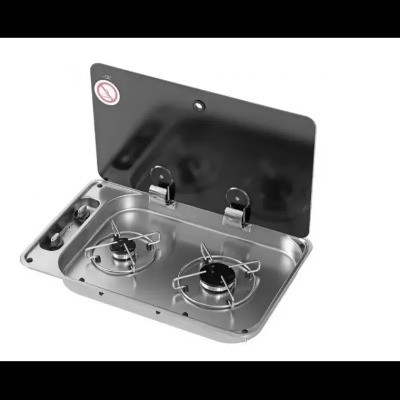 New Hoodiny 2 feux rectangle | FC1336 Appareil De Cuisson Intérieur·Plaque De Cuisson Gaz|Cuisson Intérieure, Réchaud Et Réchaud-Four·Réchaud Et Plaque De Cuisson Gaz