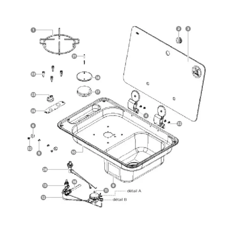 Hot Pièces détachées FL13XX Appareil De Cuisson Intérieur·Pièce Détachée Pour Appareils De Cuisson|Cuisson Intérieure, Réchaud Et Réchaud-Four·Accessoires Réchaud & Four